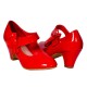 Buty czerwone na obcasie balerinki dla dzieci ,półbuty czerwone na obcasie dla dziewczynki ,szpilki czerwone rozmiary 28 29 30 