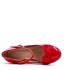  Buty dla druhny wesele  Czółenka  lakierki  czerwone buty  na obcasie   dla dziewczynki dziecięce- prezent dla dziewczynki na i