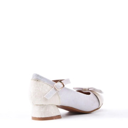 Pantofelki na obcasie dziecięce - Baletki dla dziewczynki
